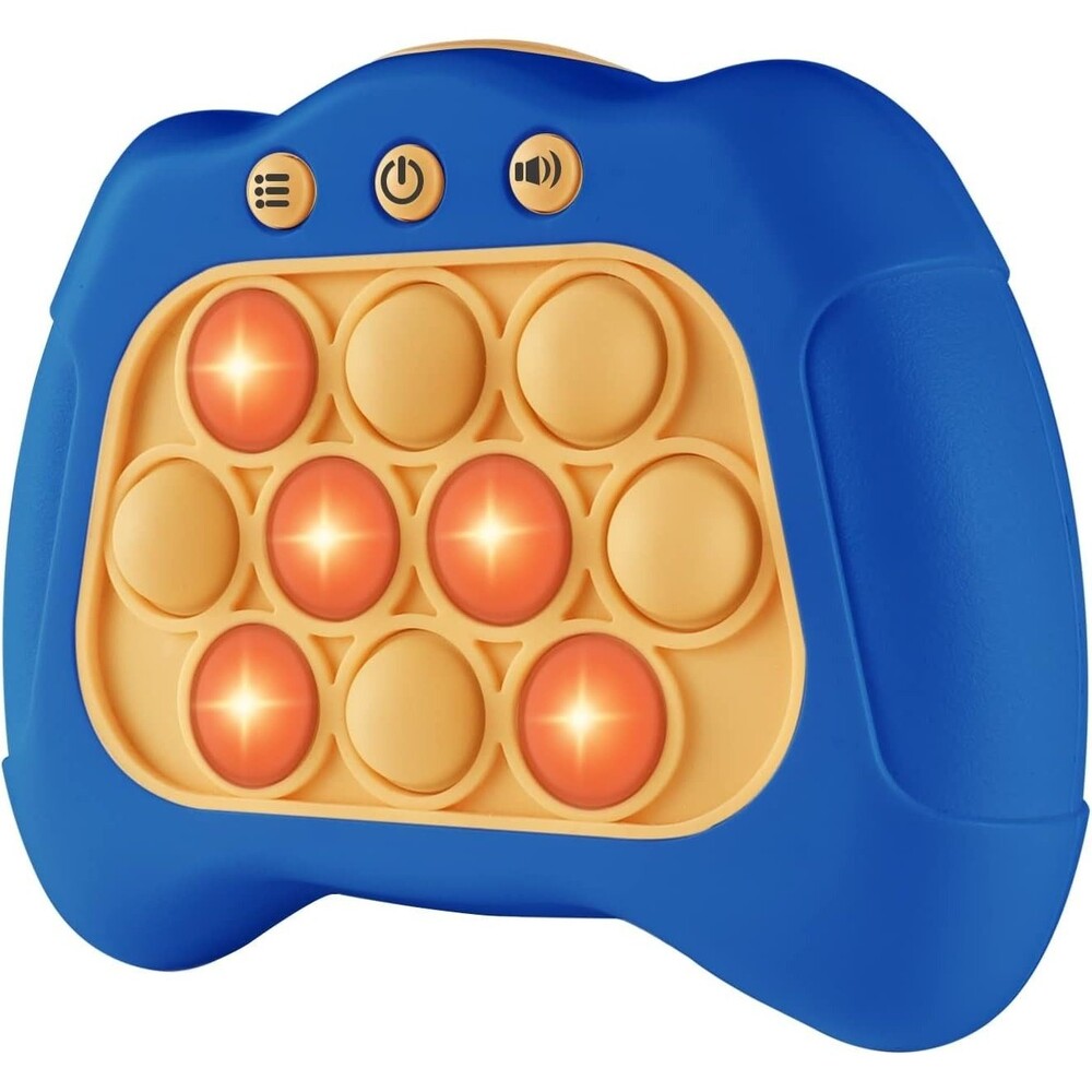 Intoypad Pop The Target Speed Push Game Machine Handheld Toy Blue Multiplayer